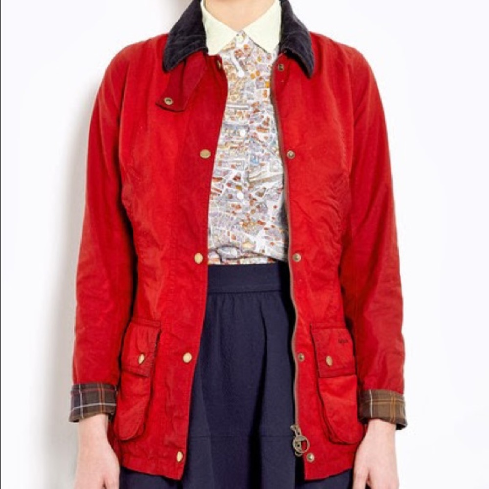 ISO!!! Red Barbour Beadnell!
